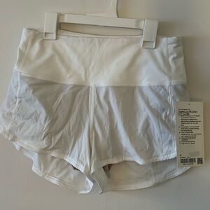 NWT never worn Lululemon Speed Up HR Short 2.5” Lined shorts [size 6]